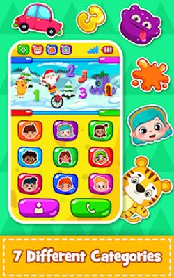 Скачать взломанную Baby Phone for toddlers - Numbers, Animals & Music [Много денег] MOD apk на Андроид
