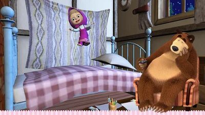 Скачать взломанную Маша и Медведь: Спокойной ночи! [Мод меню] MOD apk на Андроид
