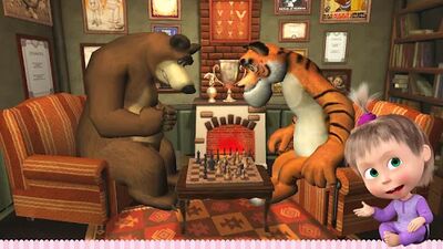 Скачать взломанную Маша и Медведь: Спокойной ночи! [Мод меню] MOD apk на Андроид