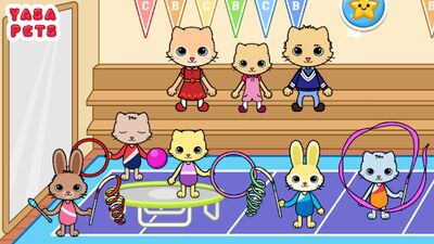 Скачать взломанную Yasa Pets School [Мод меню] MOD apk на Андроид