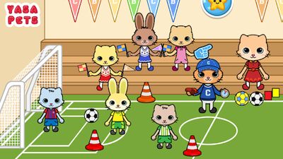 Скачать взломанную Yasa Pets School [Мод меню] MOD apk на Андроид