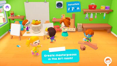 Скачать взломанную Sunny School Stories [Много монет] MOD apk на Андроид