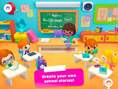 Скачать взломанную Sunny School Stories [Много монет] MOD apk на Андроид