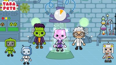 Скачать взломанную Yasa Pets Halloween [Много монет] MOD apk на Андроид