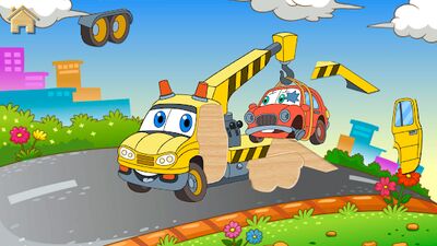 Скачать взломанную Машинки - Пазлы для Детей [Мод меню] MOD apk на Андроид