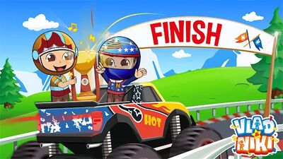 Скачать взломанную Монстр Трак Влад и Никита [Мод меню] MOD apk на Андроид