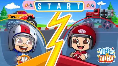 Скачать взломанную Монстр Трак Влад и Никита [Мод меню] MOD apk на Андроид