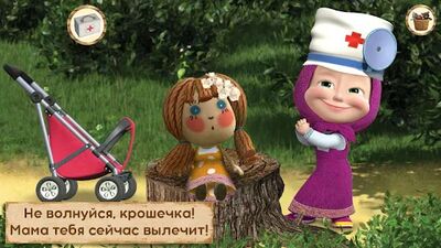 Скачать взломанную Маша и Медведь: Игрушечный доктор [Мод меню] MOD apk на Андроид