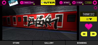 Скачать взломанную VANDALEAK - Sprays and Graffiti on the go [Много монет] MOD apk на Андроид