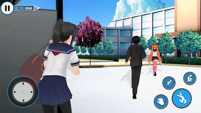 Скачать взломанную YUMI Anime High School Girl Life 3D : Japanese Sim [Мод меню] MOD apk на Андроид
