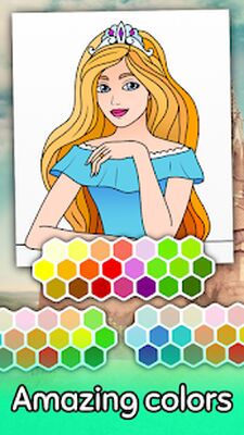 Скачать взломанную Принцесса раскраска [Мод меню] MOD apk на Андроид