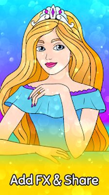 Скачать взломанную Принцесса раскраска [Мод меню] MOD apk на Андроид