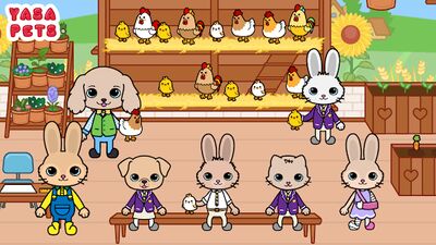 Скачать взломанную Yasa Pets Farm [Бесплатные покупки] MOD apk на Андроид