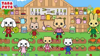 Скачать взломанную Yasa Pets Farm [Бесплатные покупки] MOD apk на Андроид