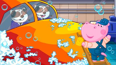 Скачать взломанную Гиппо: Игра про в аэропорту [Много монет] MOD apk на Андроид