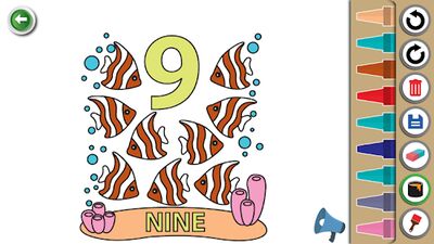 Скачать взломанную Kids Coloring Book Paint & Coloring Games for Kids [Много монет] MOD apk на Андроид