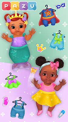 Скачать взломанную Игры по уходу за ребенком [Много монет] MOD apk на Андроид