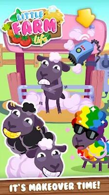 Скачать взломанную Little Farm Life - Happy Animals of Sunny Village [Мод меню] MOD apk на Андроид
