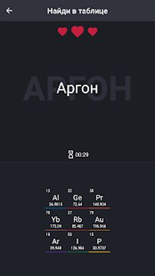 Скачать взломанную Таблица Менделеева - Игра [Много монет] MOD apk на Андроид
