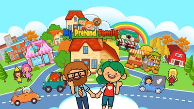 Скачать взломанную My Pretend Home & Family Town [Бесплатные покупки] MOD apk на Андроид