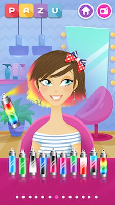 Скачать взломанную Парикмахерская для девочек [Бесплатные покупки] MOD apk на Андроид