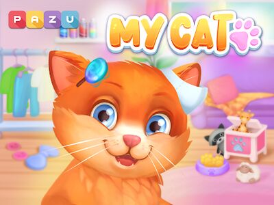 Скачать взломанную Моя кошка - Забота о животных [Мод меню] MOD apk на Андроид