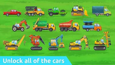 Скачать взломанную Стройка и Машинки: игры детям [Много денег] MOD apk на Андроид