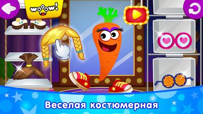 Скачать взломанную Смешная Еда! Игры Одевалки для девочек и мальчиков [Мод меню] MOD apk на Андроид
