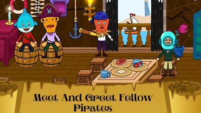 Скачать взломанную Пиратский Море Сокровище игра [Много монет] MOD apk на Андроид