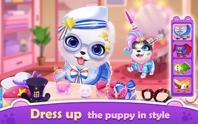 Скачать взломанную My Puppy Friend - Cute Pet Dog Care Games [Мод меню] MOD apk на Андроид