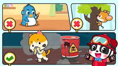 Скачать взломанную Безоп. при пожаре с мал.пандой [Мод меню] MOD apk на Андроид