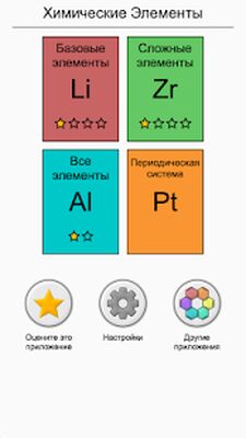 Скачать взломанную Химические элементы и Периодическая таблица - Тест [Много денег] MOD apk на Андроид