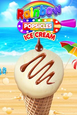 Скачать взломанную Rainbow Ice Cream & Popsicles [Много денег] MOD apk на Андроид
