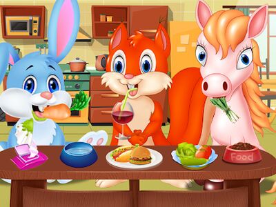 Скачать взломанную ветеринарный врач Игры для детей Вылечить животных [Бесплатные покупки] MOD apk на Андроид