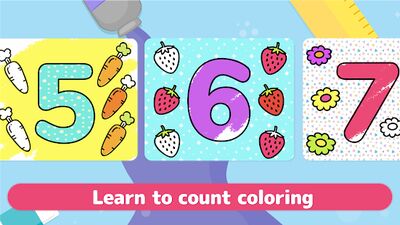 Скачать взломанную Tiny Colours - Детская раскраска [Много монет] MOD apk на Андроид