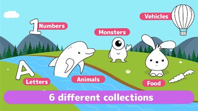 Скачать взломанную Tiny Colours - Детская раскраска [Много монет] MOD apk на Андроид