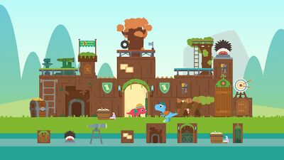 Скачать взломанную Город динозавров: для детей [Мод меню] MOD apk на Андроид