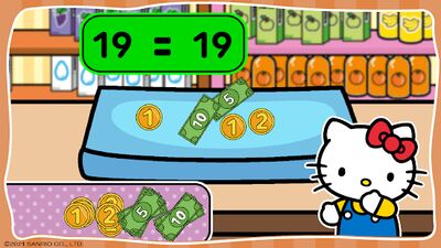 Скачать взломанную Hello Kitty: Игра Супермаркет [Много денег] MOD apk на Андроид
