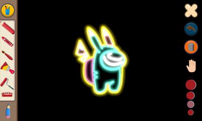 Скачать взломанную Coloring Book: Among Us fanart [Бесплатные покупки] MOD apk на Андроид