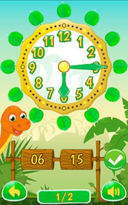 Скачать взломанную DinoTime: Обучение времени по часам для детей [Бесплатные покупки] MOD apk на Андроид