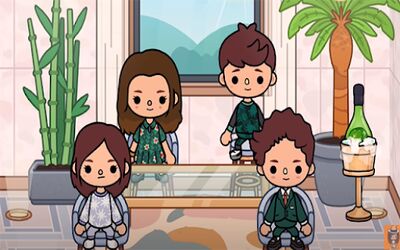 Скачать взломанную Toca Life World Town Fashion [Мод меню] MOD apk на Андроид