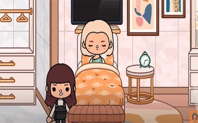 Скачать взломанную Toca Life World Town Fashion [Мод меню] MOD apk на Андроид