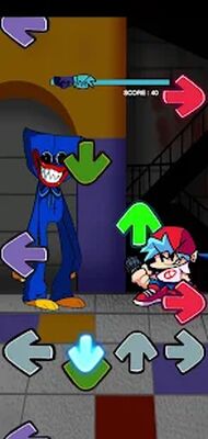 Скачать взломанную FNF Huggy Wuggy Playtime Mod [Много монет] MOD apk на Андроид