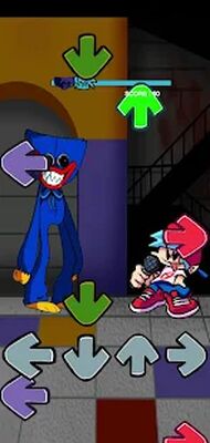 Скачать взломанную FNF Huggy Wuggy Playtime Mod [Много монет] MOD apk на Андроид