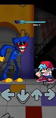 Скачать взломанную FNF Huggy Wuggy Playtime Mod [Много монет] MOD apk на Андроид