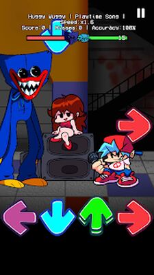 Скачать взломанную Playtime with huggy toy in FNF [Мод меню] MOD apk на Андроид