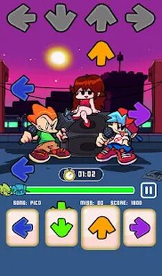 Скачать взломанную FNF Music Battle: Rap Full Mod [Бесплатные покупки] MOD apk на Андроид