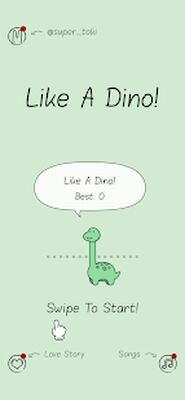 Скачать взломанную Like A Dino! [Много монет] MOD apk на Андроид