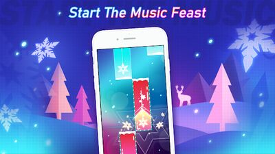 Скачать взломанную Piano Fire: EDM-музыка Пианино [Много монет] MOD apk на Андроид