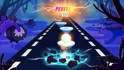 Скачать взломанную Hop Ball 3D [Мод меню] MOD apk на Андроид